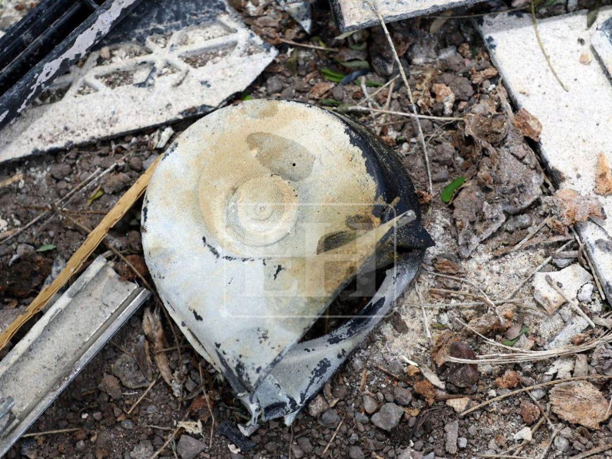 Solo escombros: la escena del accidente donde Hernán Martínez perdió la vida