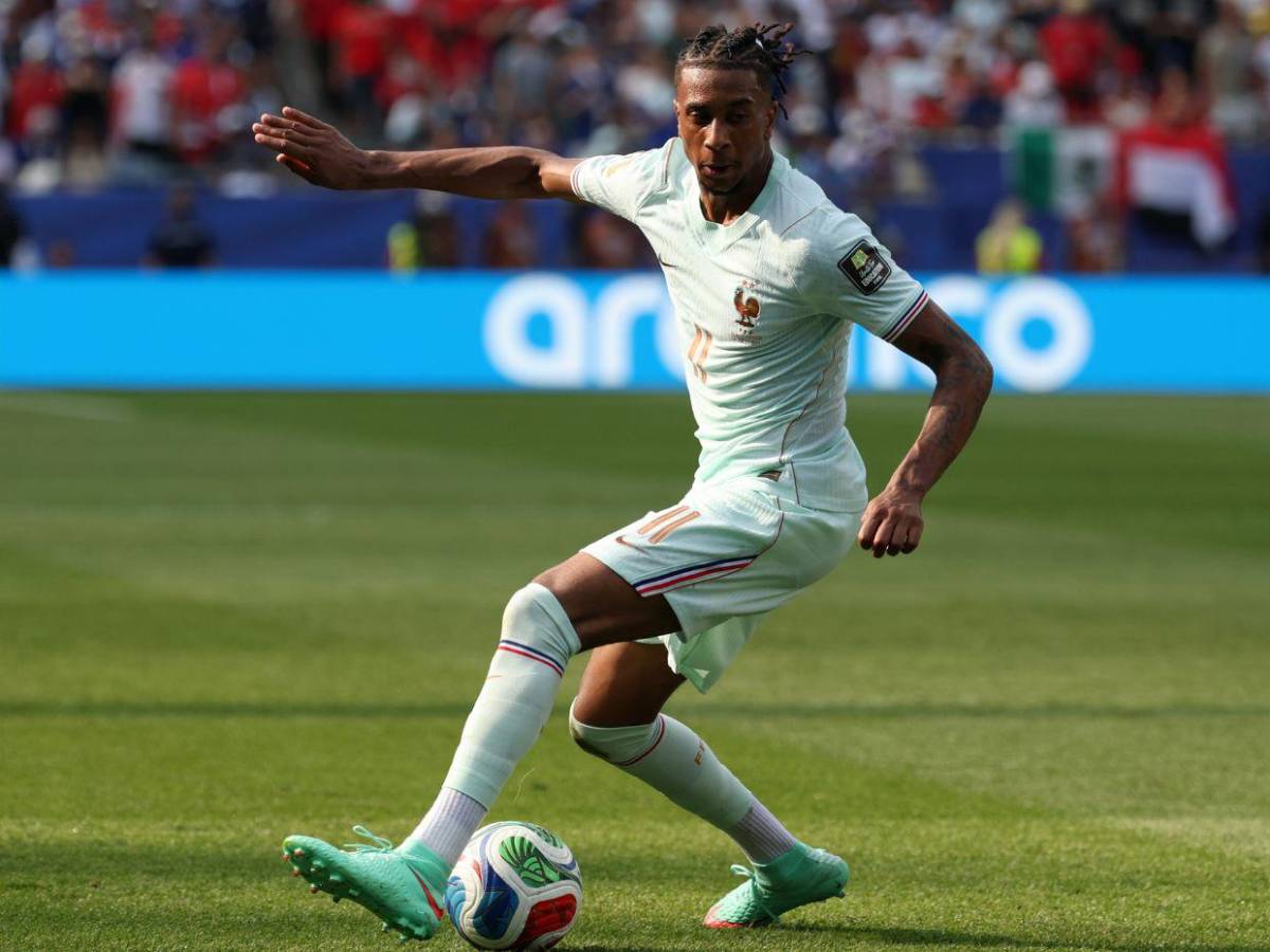 El lindo gesto de Michael Olise con una fotógrafa en la previa del España vs. Francia