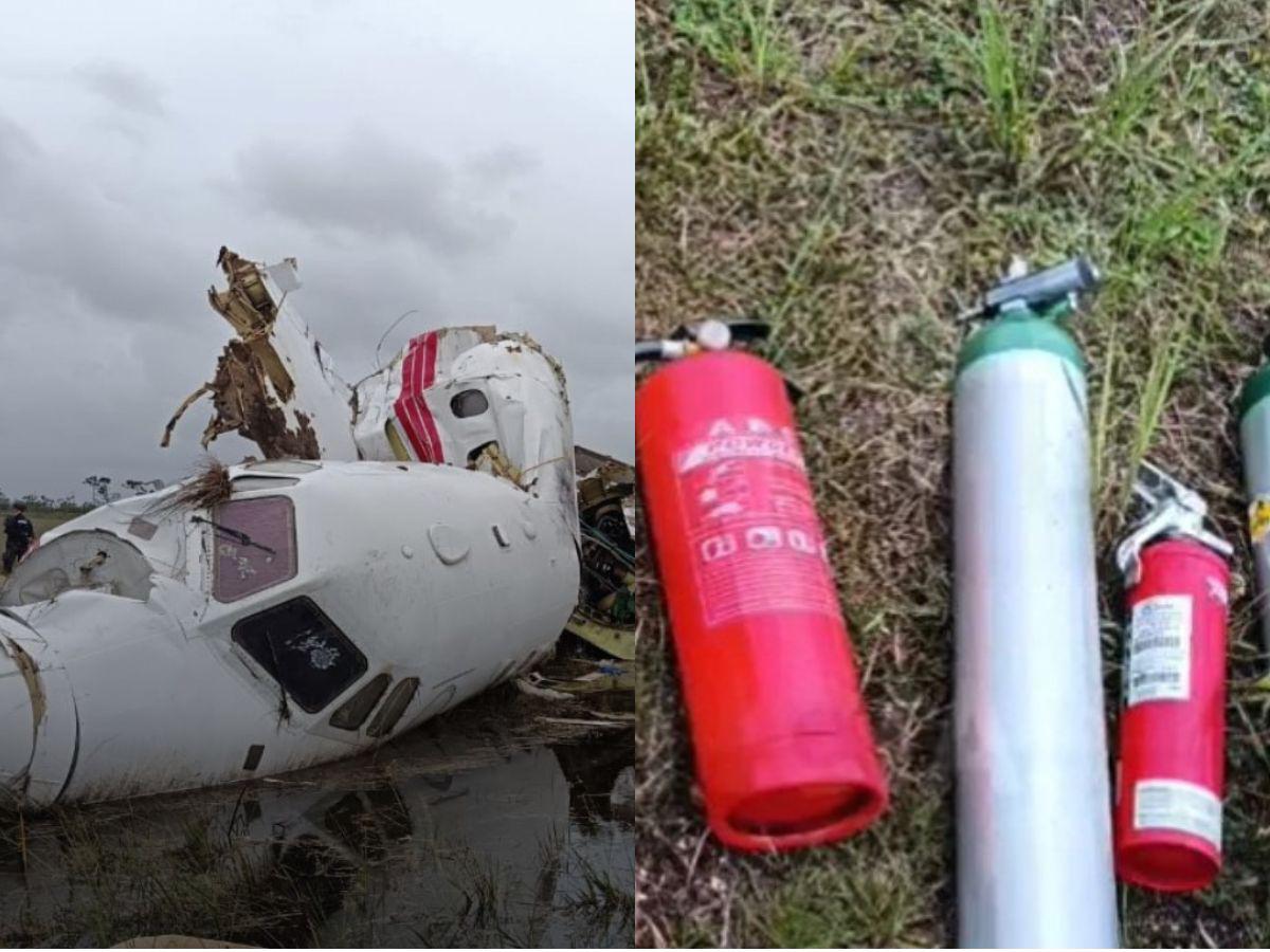 Hallaron tanques de oxígeno y una tablet: ¿qué se sabe de la aeronave que se estrelló en La Mosquitia?