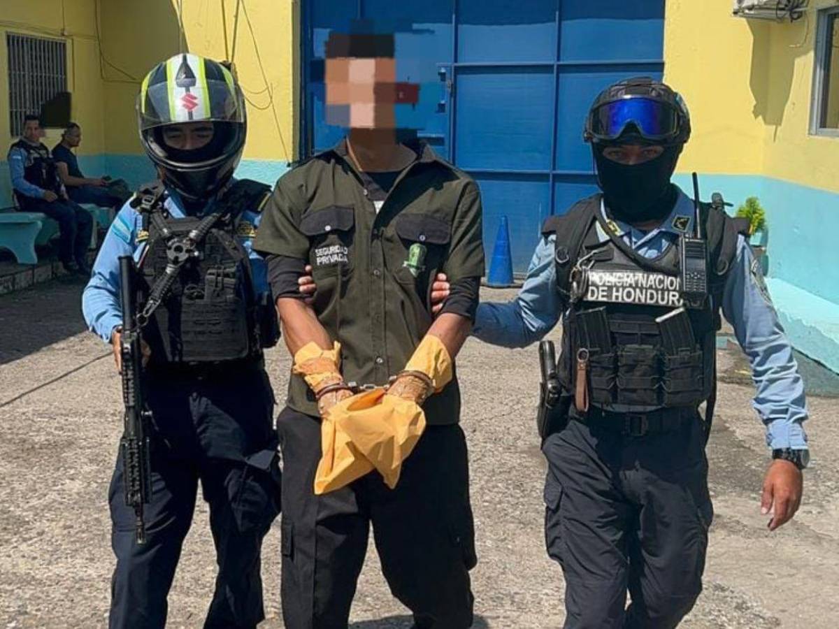 Sandro Martínez, guardia de seguridad que habría asesinado a hijo de empresario chino