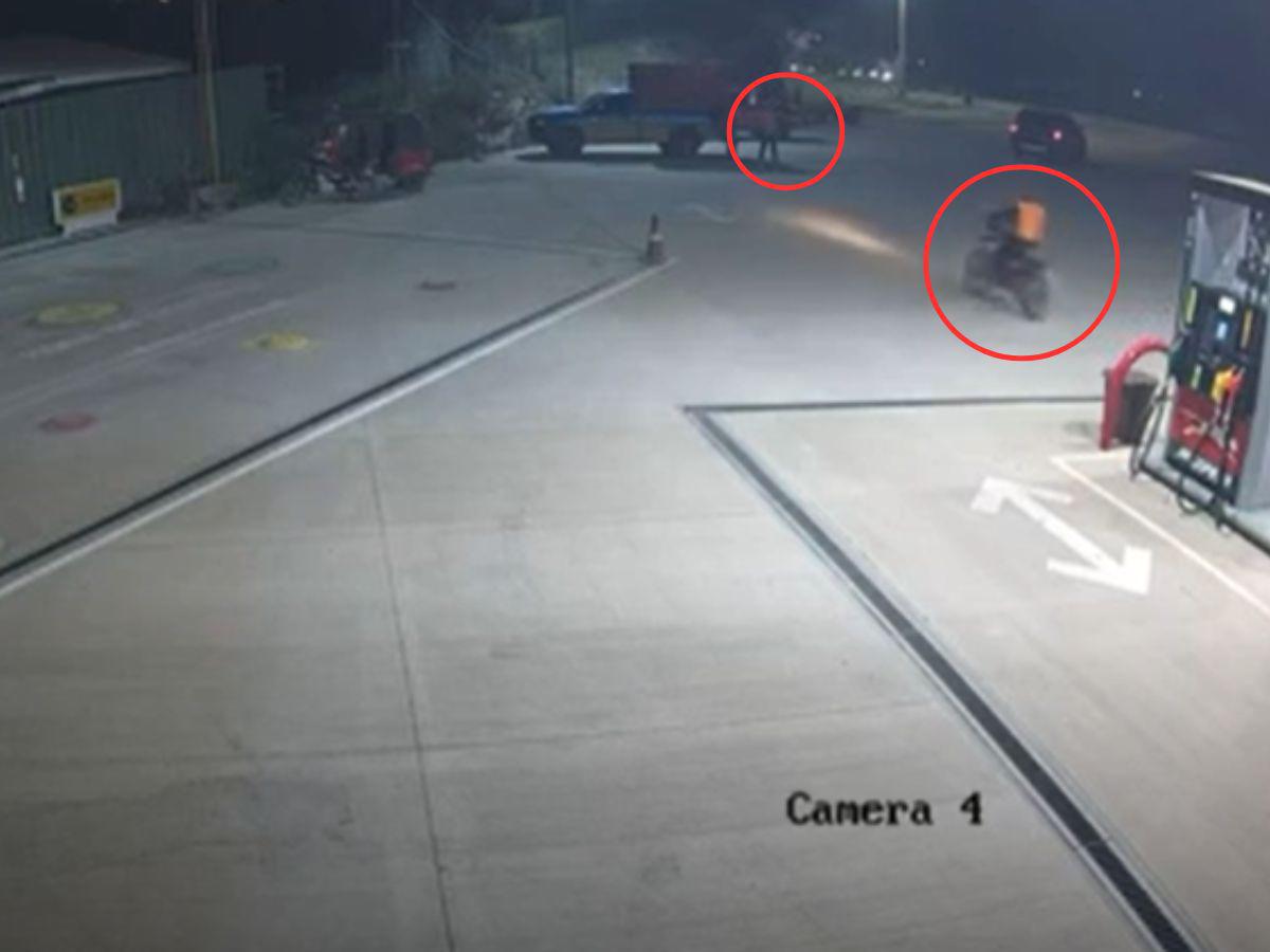 Cuadro a cuadro: captan crimen de Henry Villeda, vendedor de frutas en Copán