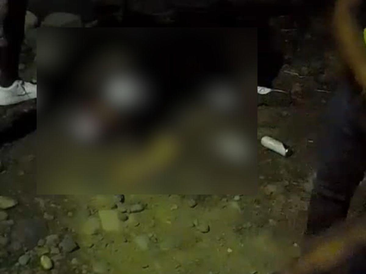 Tendido en el suelo quedó el cuerpo de Kevin Bodden.