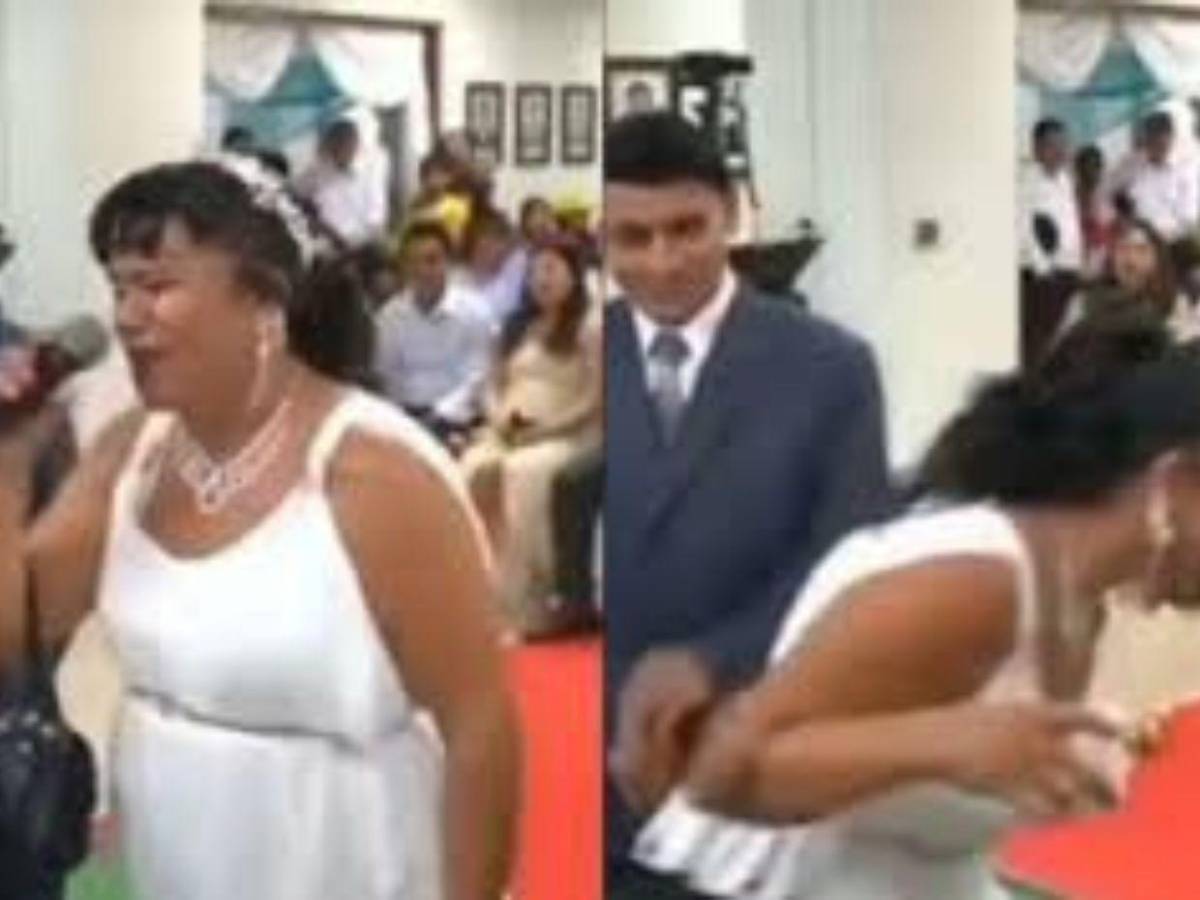 La “novia fugitiva” de Perú revela su verdad: “Vi a mi novio besándose con otra”