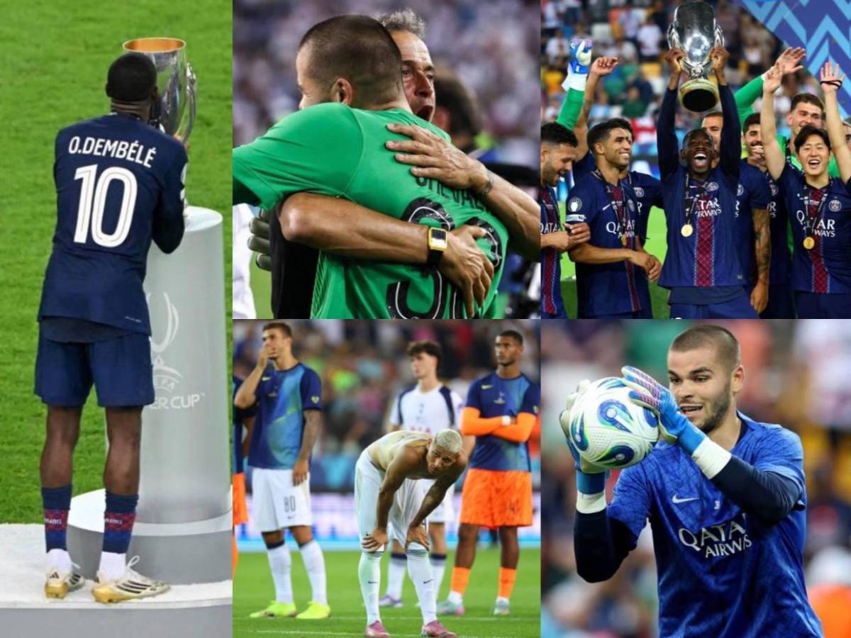 Ganador del Balón de Oro, lo que hizo el reemplazo de Donnarumma y festejo del PSG en Supercopa