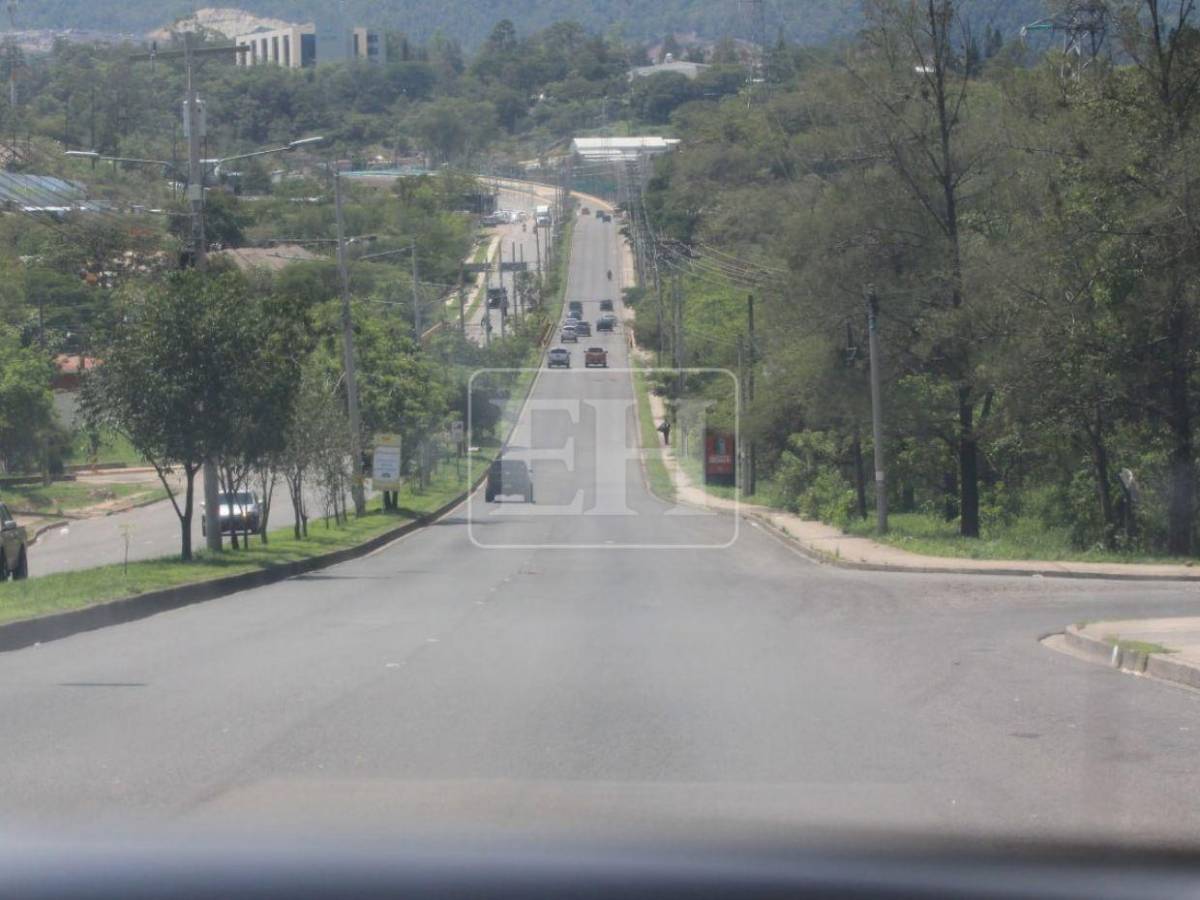 Sin tráfico: así empieza a verse la capital de cara a la Semana Morazánica 2026