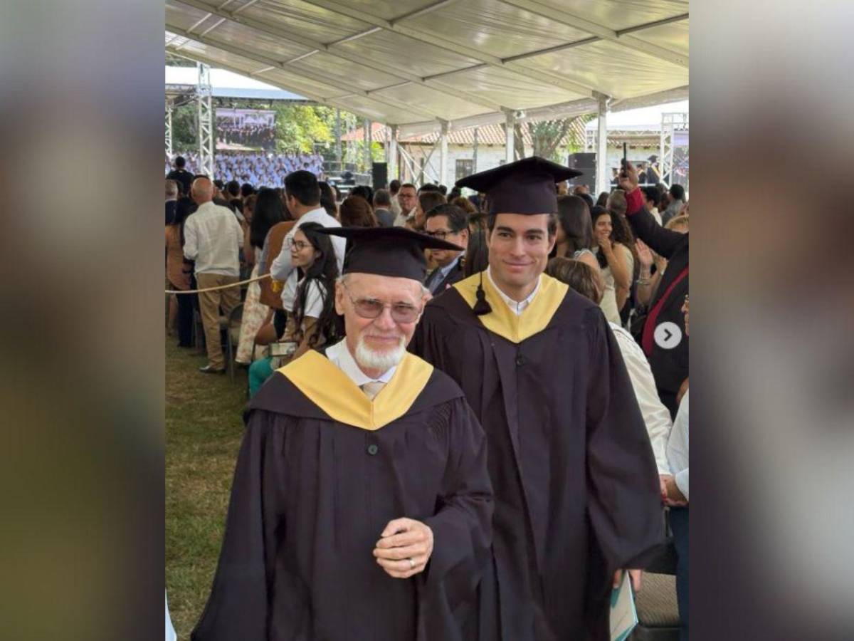 Danilo Carrera en Honduras: Asiste a graduación de su hermano en Zamorano