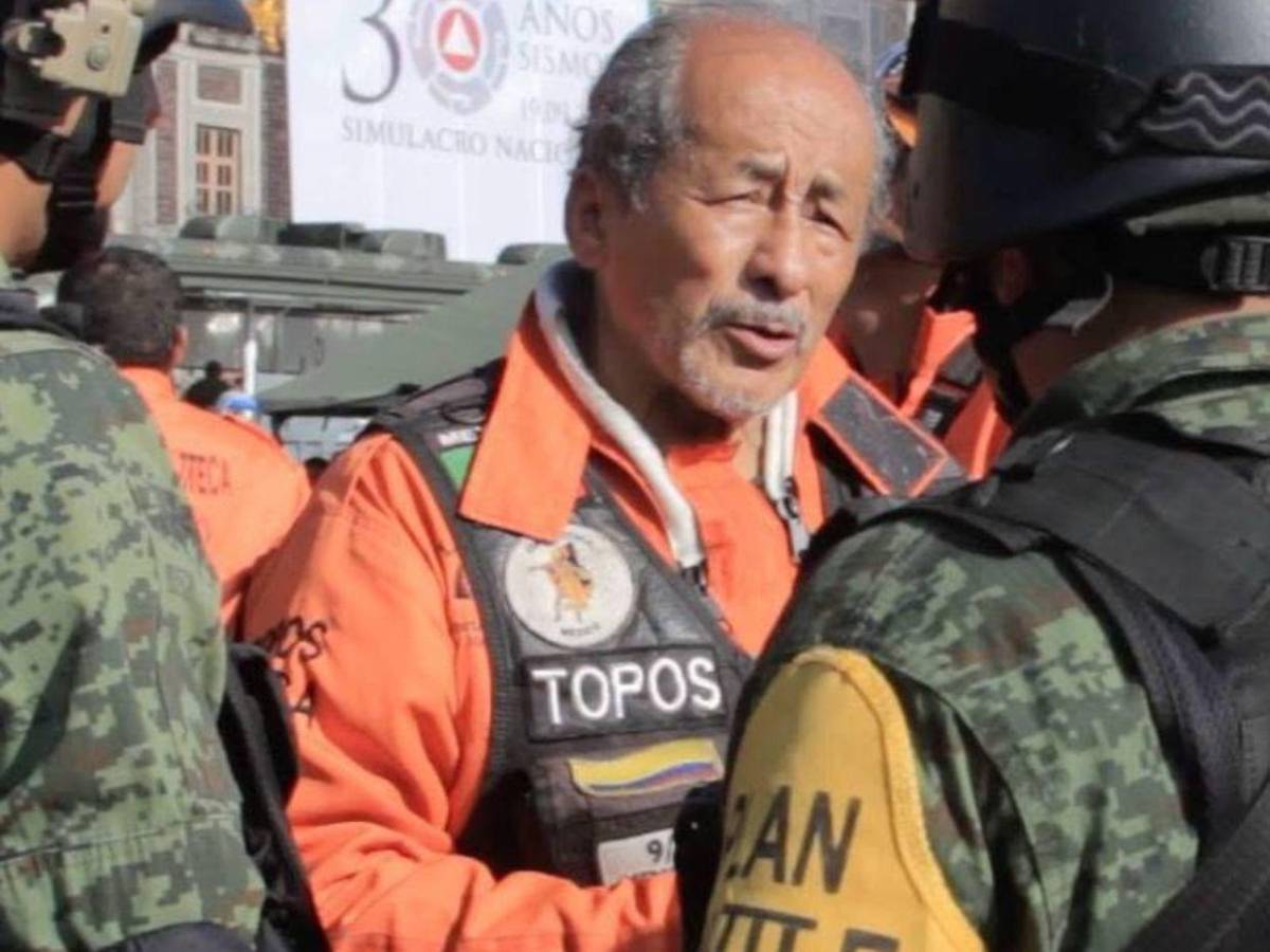 A sus 80 años, Topo Azteca atiende por tercera vez un desastre en Venezuela