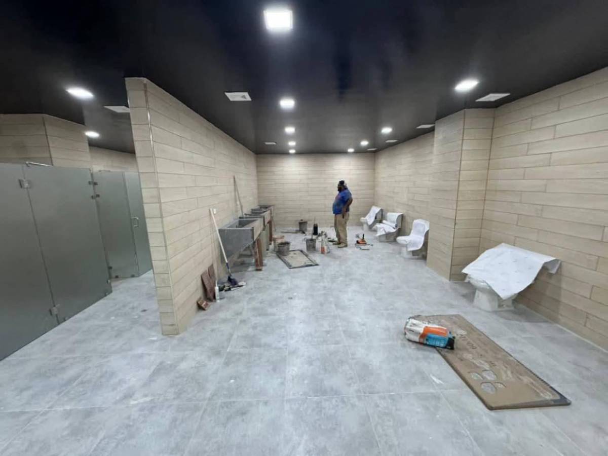 Son una belleza: Así están quedando los camerinos del remodelado estadio Juan Ramón Brevé