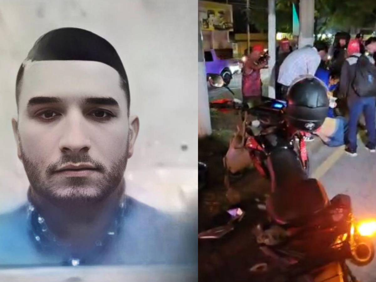 Daniel Granados, motociclista fallecido en Choloma, tenía dos días con su moto nueva