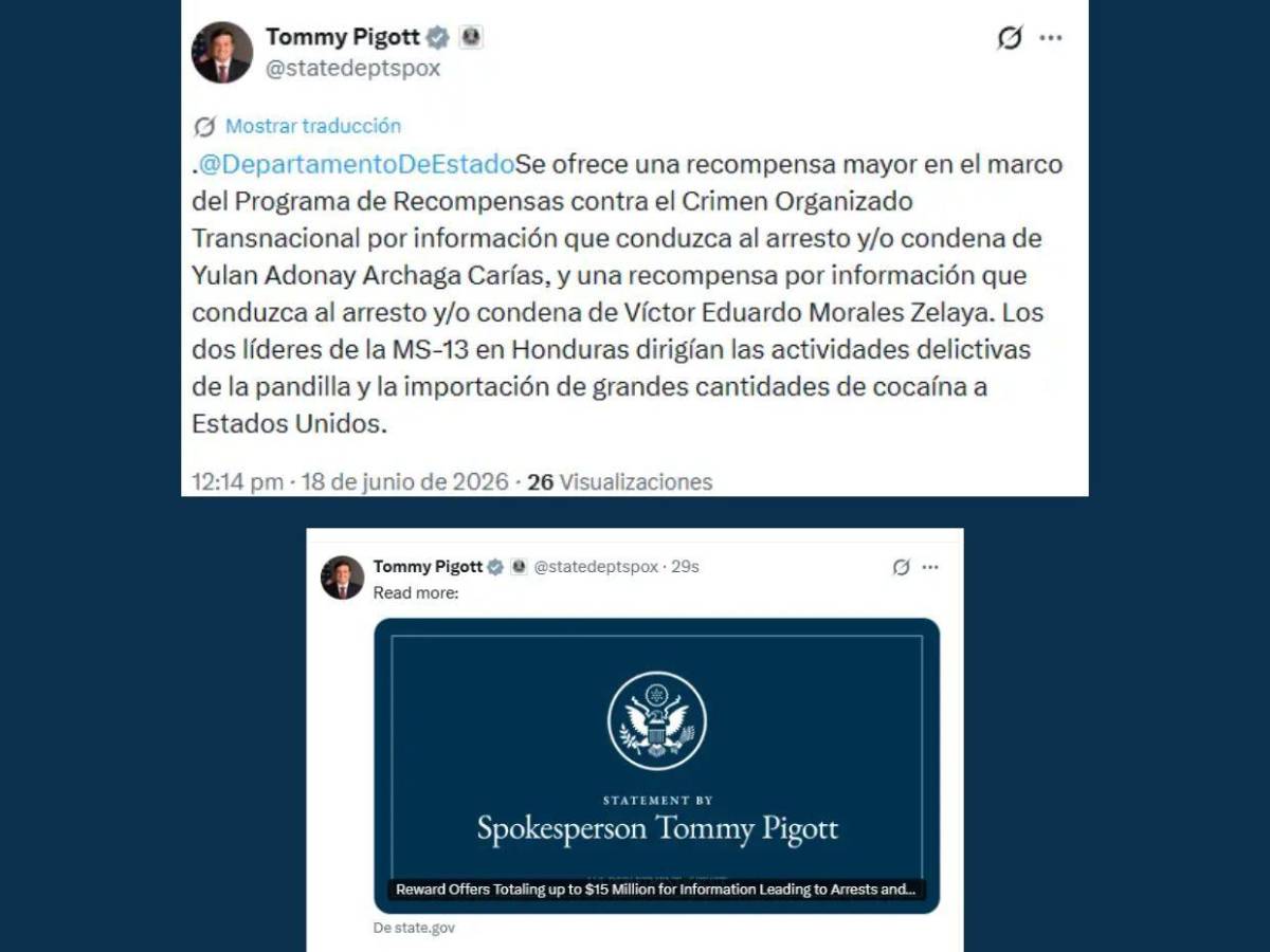 “El Porky” y “El Cuervo”: la ofensiva de EE UU contra la MS-13; ofrecen $15 millones por su captura