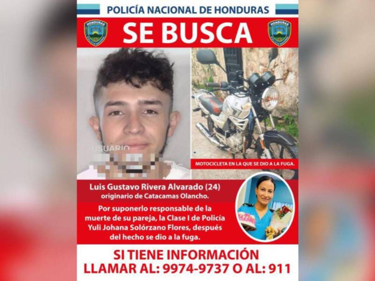 Salió por la ventana y escapó en la moto: así se fugó Luis Rivera tras matar la agente Yuli Solórzano