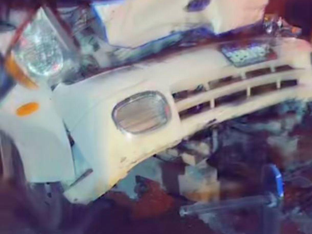 Los cuerpos quedaron atrapados en el amasijo de hierro: dos muertos deja accidente de tránsito