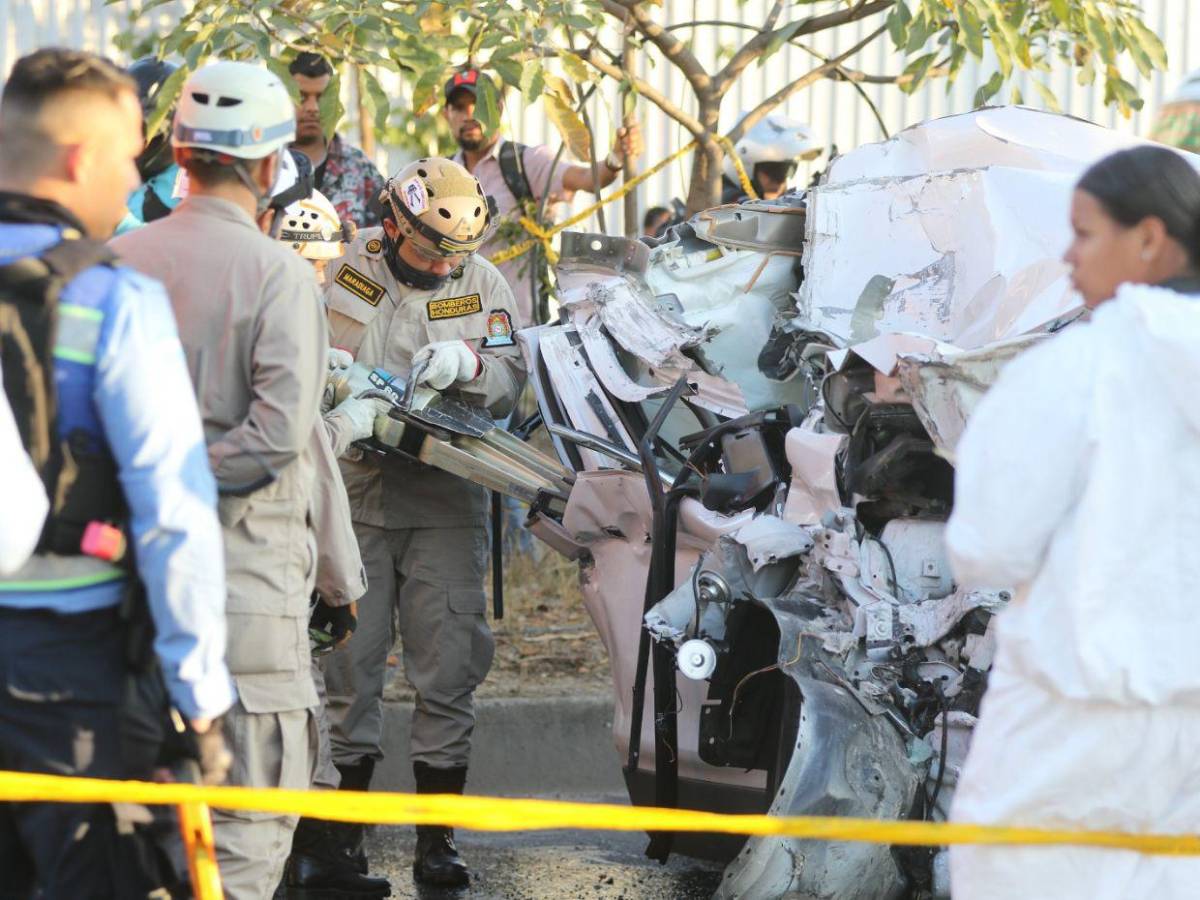 Alta velocidad y una persona muerta: el aparatoso accidente en el anillo periférico