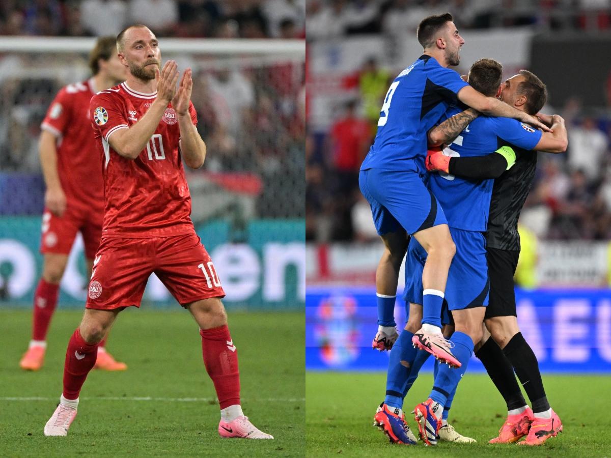 Euro 2024: El insólito criterio de desempate entre Dinamarca y Eslovenia en el grupo C