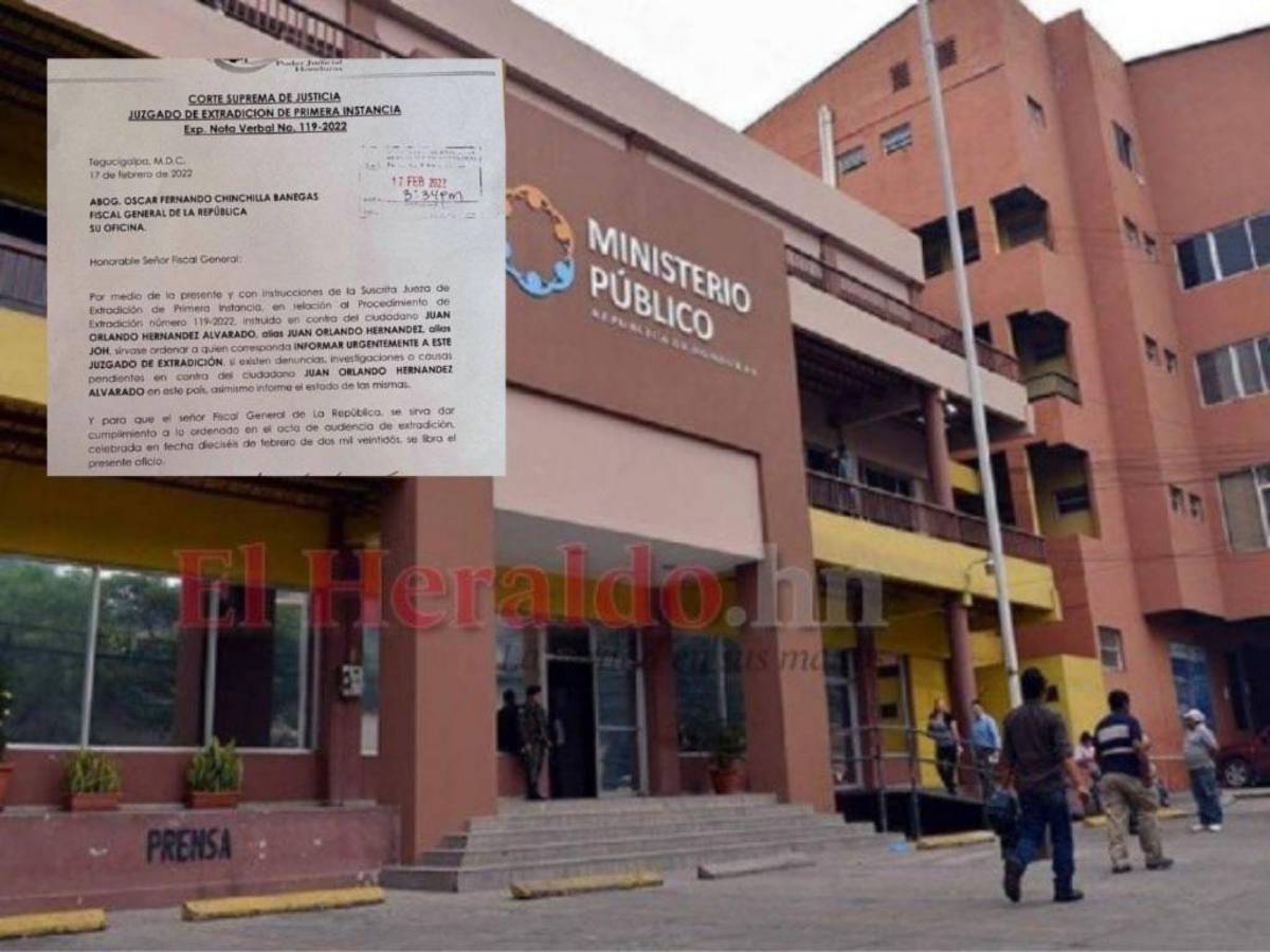 Juez solicita investigaciones, denuncias o causas pendientes contra JOH al Ministerio Público