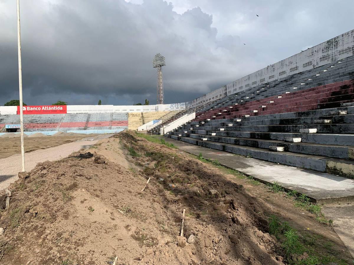 ¿Cuándo lo entregan? Así avanza construcción de nueva cancha del estadio Ceibeño
