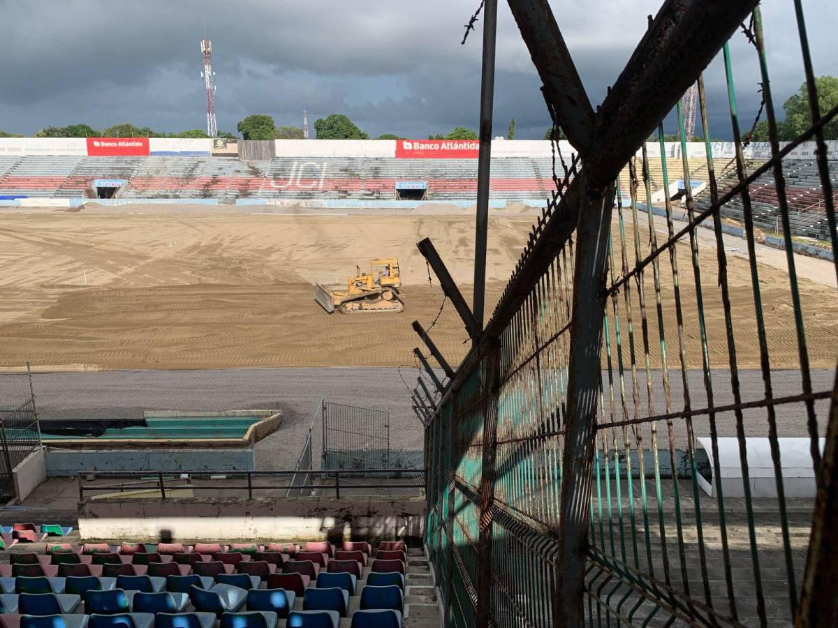 ¿Cuándo lo entregan? Así avanza construcción de nueva cancha del estadio Ceibeño