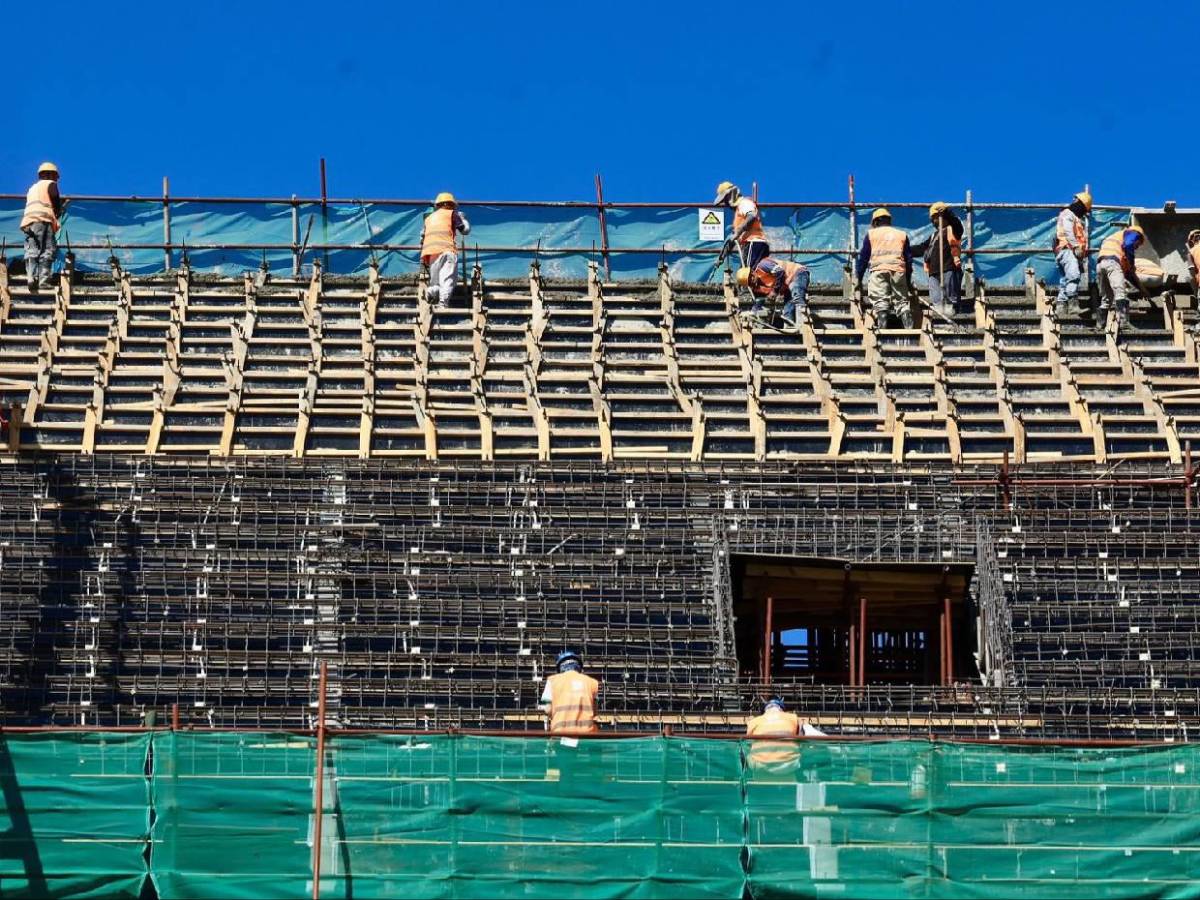 Construcción del estadio más grande de Centroamérica: Así avanza el moderno recinto en El Salvador