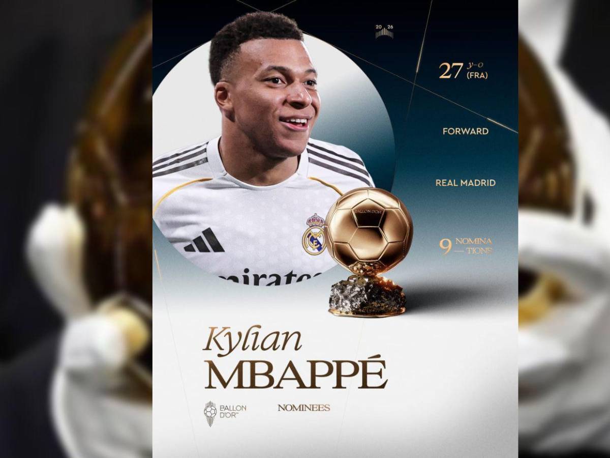 ¿Sorpresas? Estos son los 30 futbolistas nominados al Balón de Oro 2026