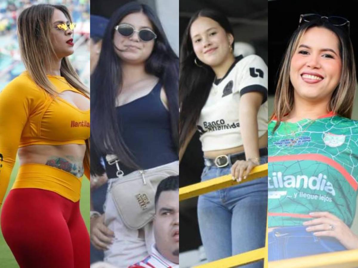 ¡El Morazán se llenó de bellezas! Las lindas chicas en el clásico Marathón-Olimpia ¡El Morazán se llenó de bellezas! Las lindas chicas en el clásico Marathón-Olimpia