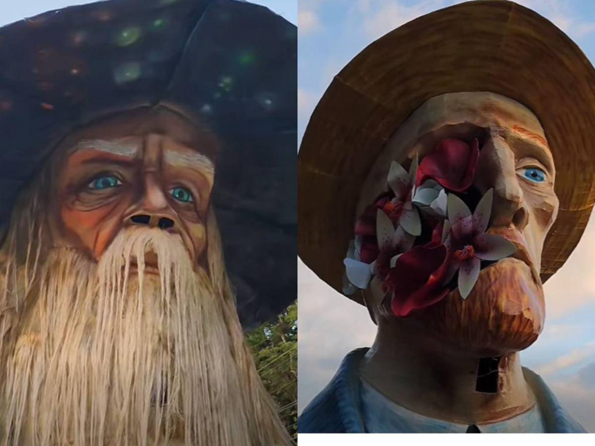 En fotos: Santa Bárbara celebra 25 años del Festival de Chimeneas Gigantes