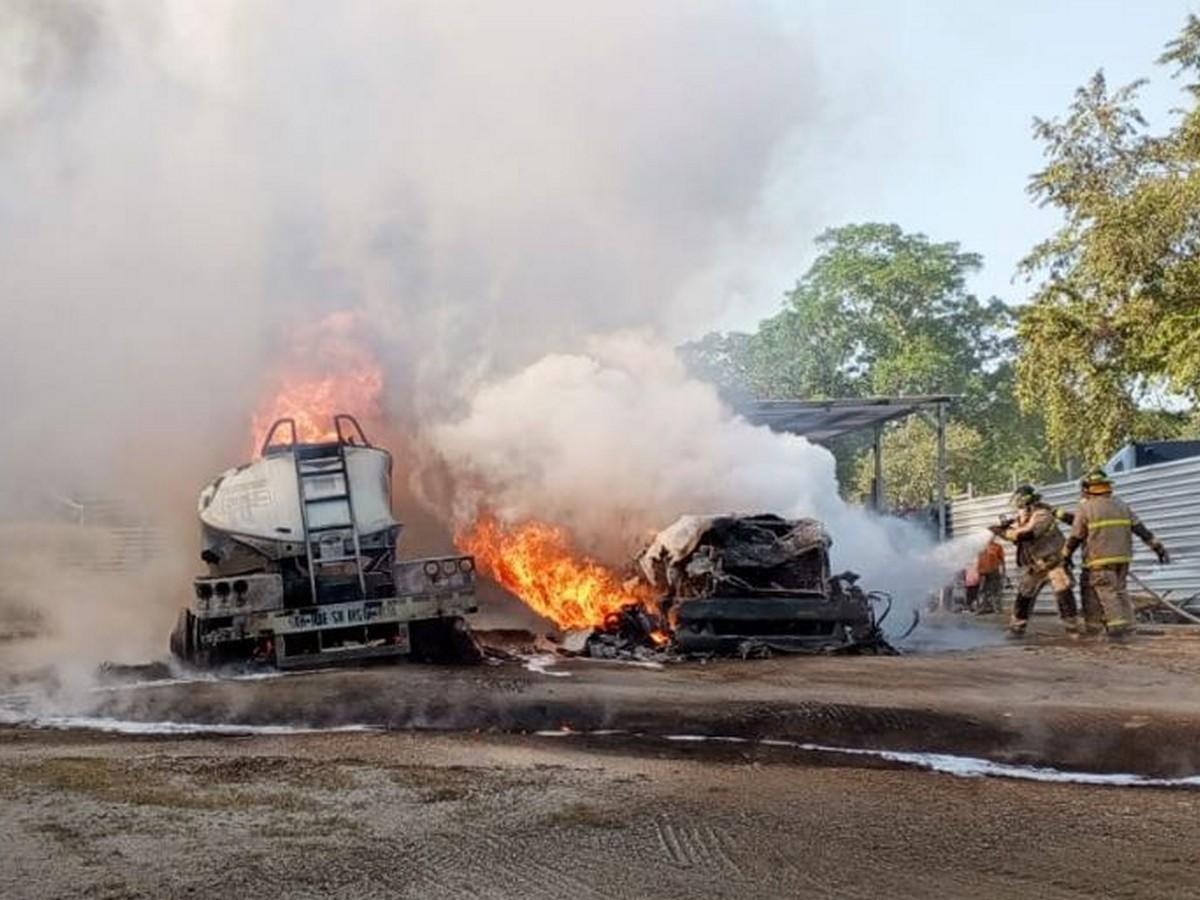 Al parecer, una chispa de la soldadura habría hecho contacto con el combustible generando la explosión en cuestión de segundos.
