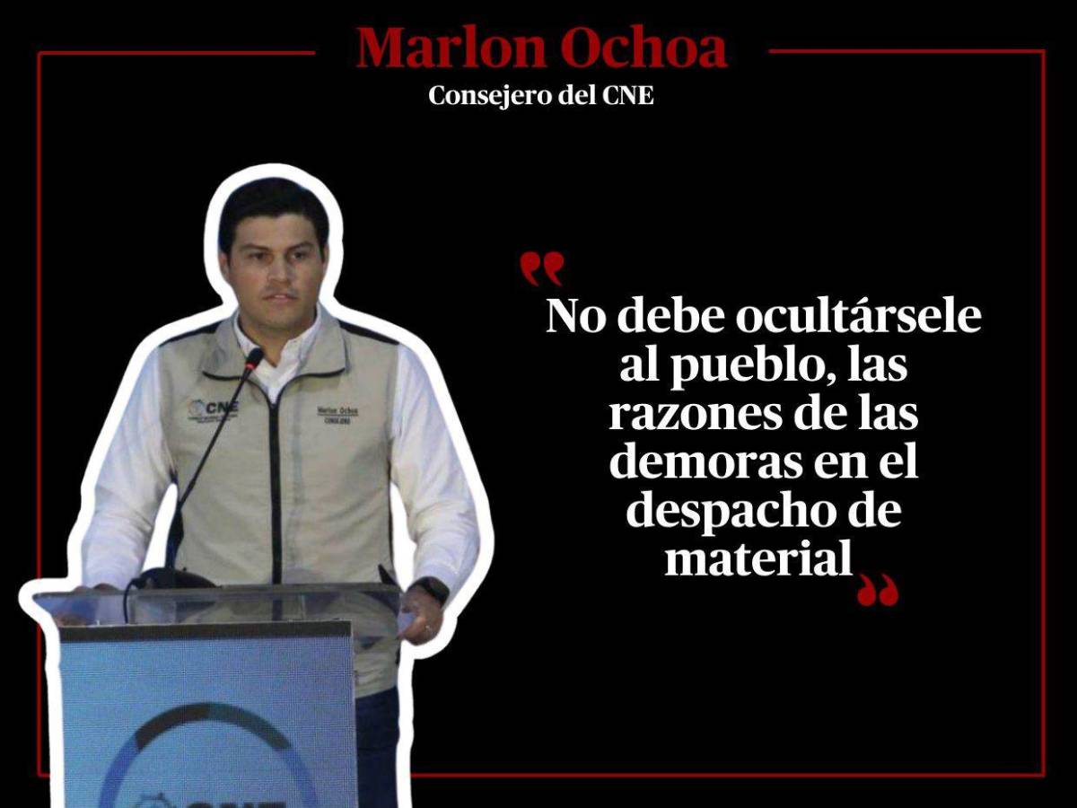 Marlon Ochoa: “Cerremos urnas cuando vote el último ciudadano” en elecciones 2025