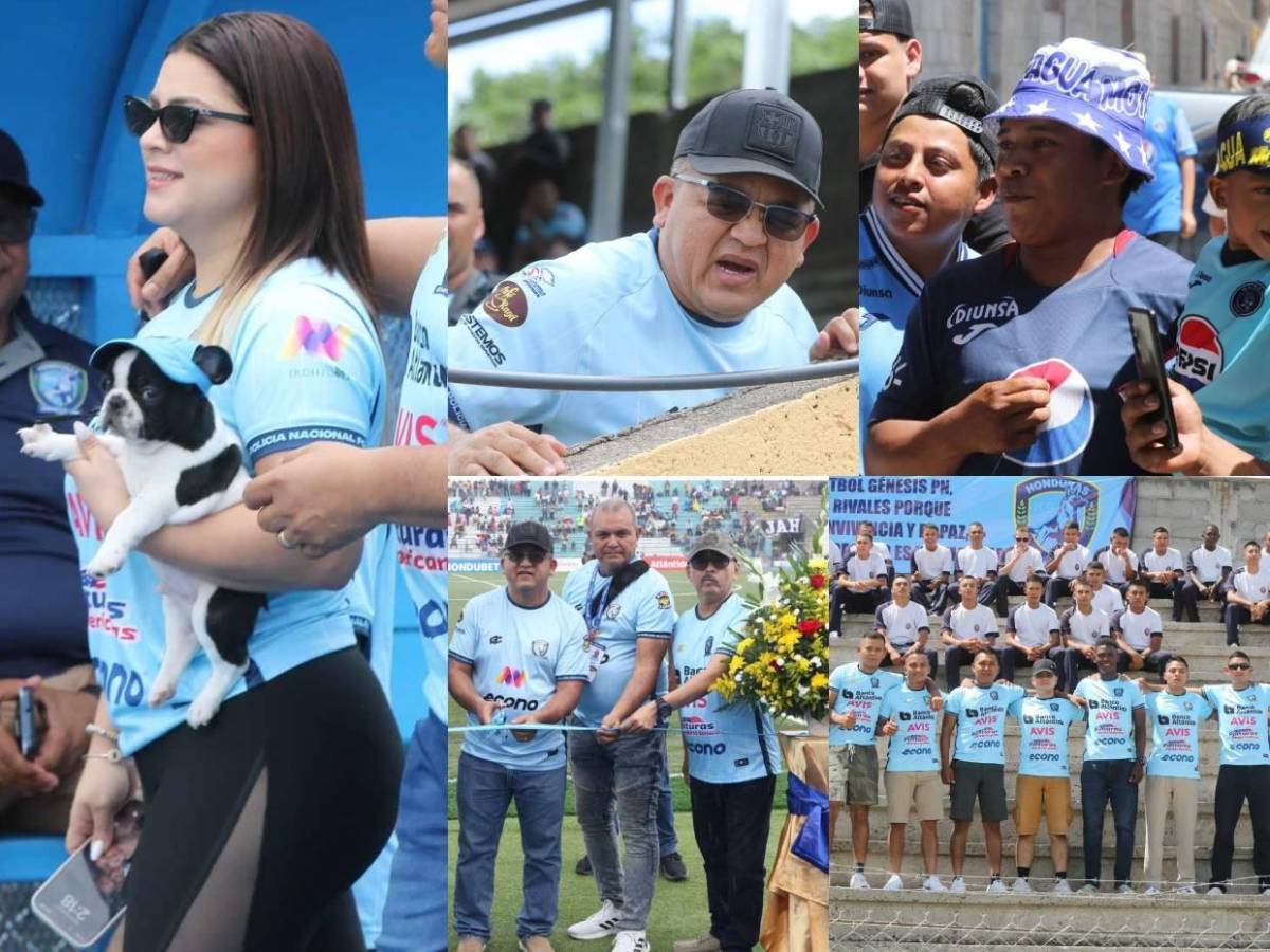 Linda chica sorprende, lo que hizo el Ministro de Seguridad e histórica llegada de Motagua a La Paz