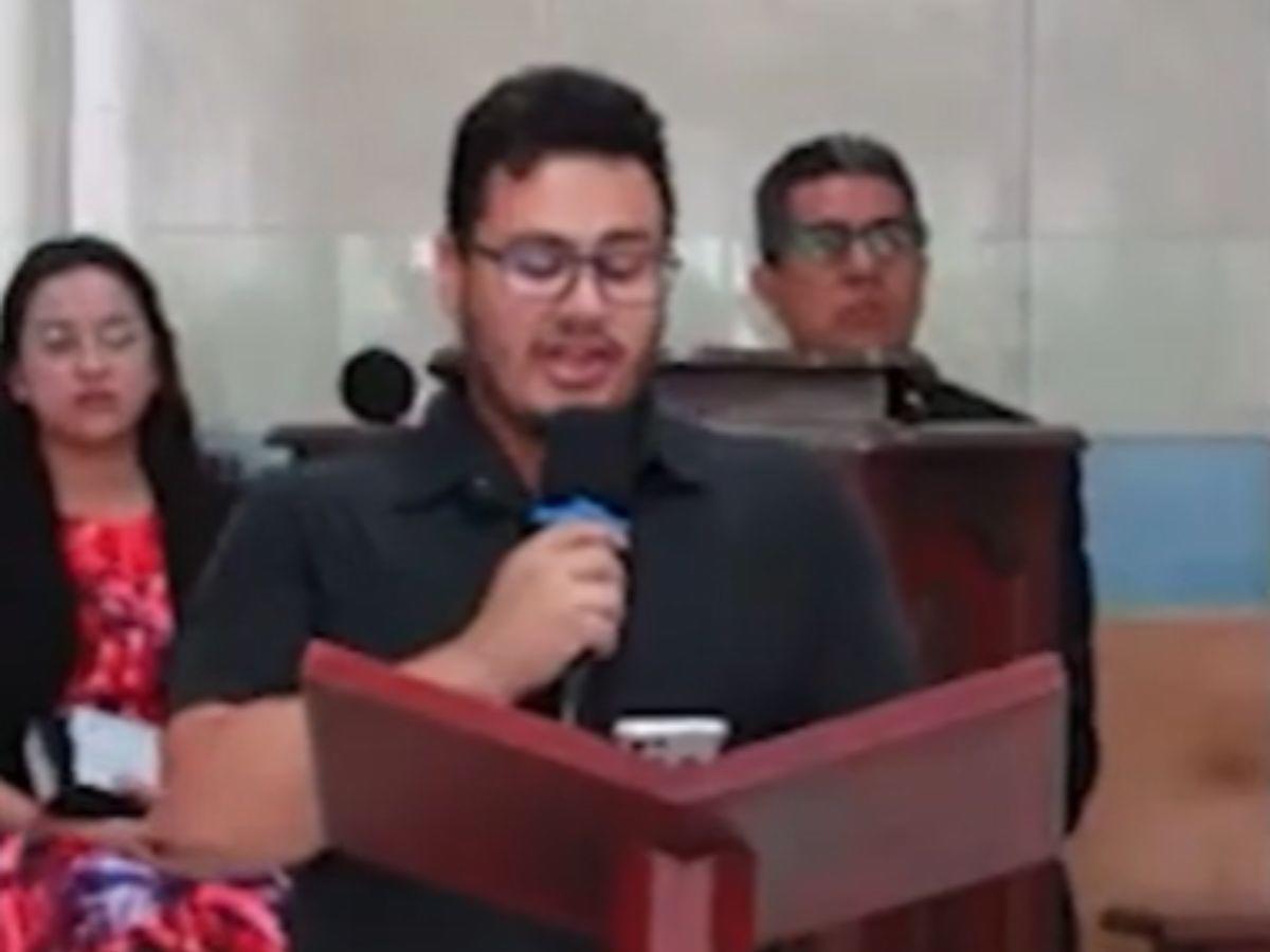 Sale a la luz video de Luis Oseguera, el joven que murió junto a su pareja en cabaña de Tatumbla