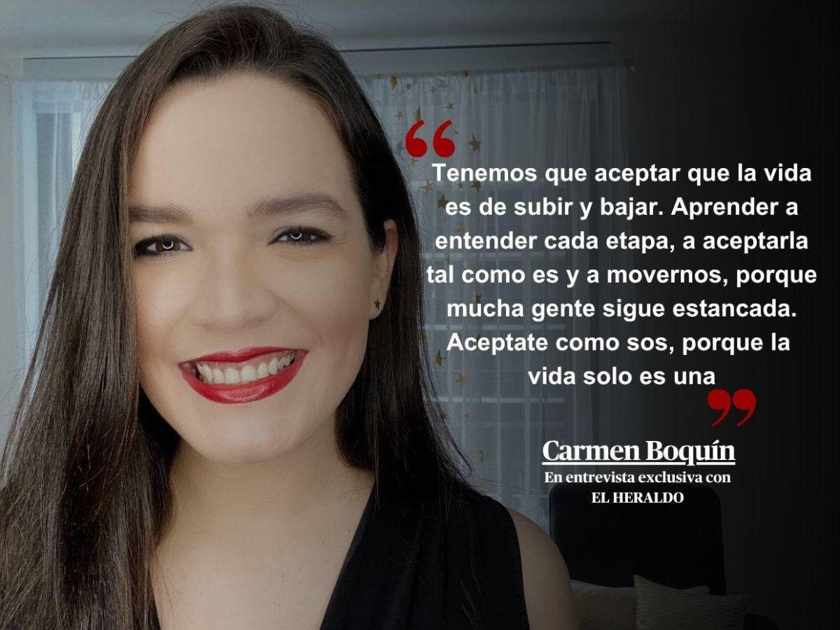 Carmen Boquín en frases: confesiones de una mujer que lucha, sueña y ama