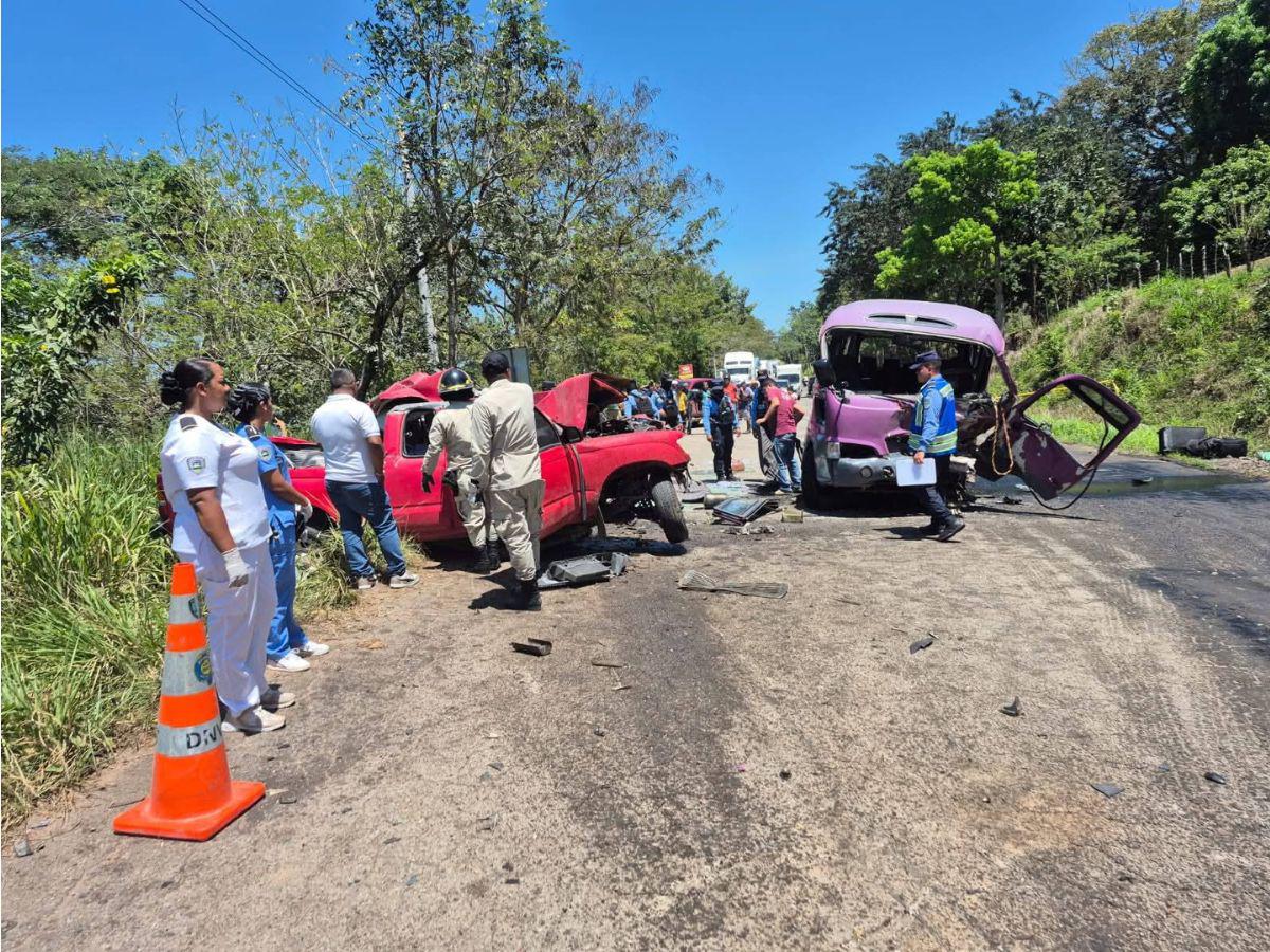 José, Jeancarlos y Loany, las tres víctimas mortales del accidente en Tocoa