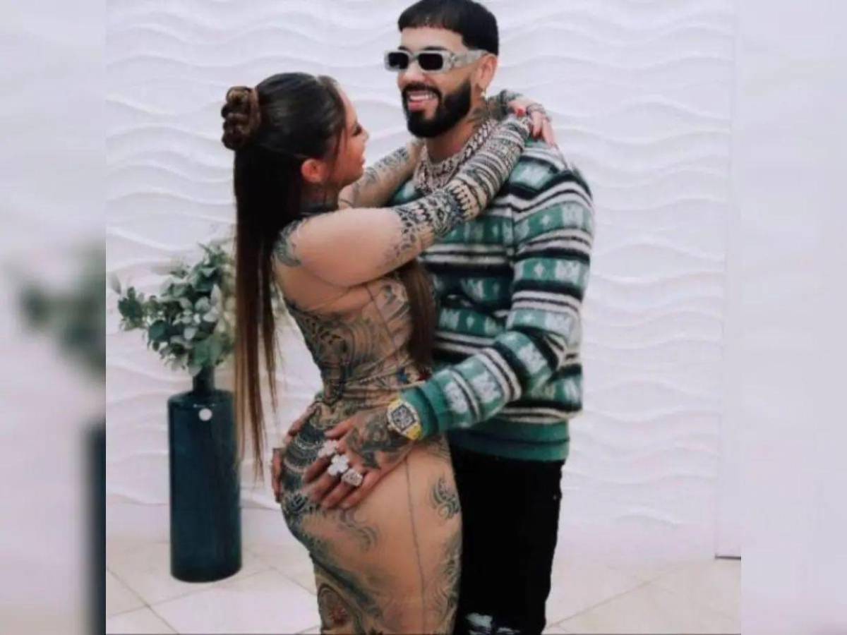Anuel y su novia celebran por todo lo alto el primer año de su hija, Emma Luna