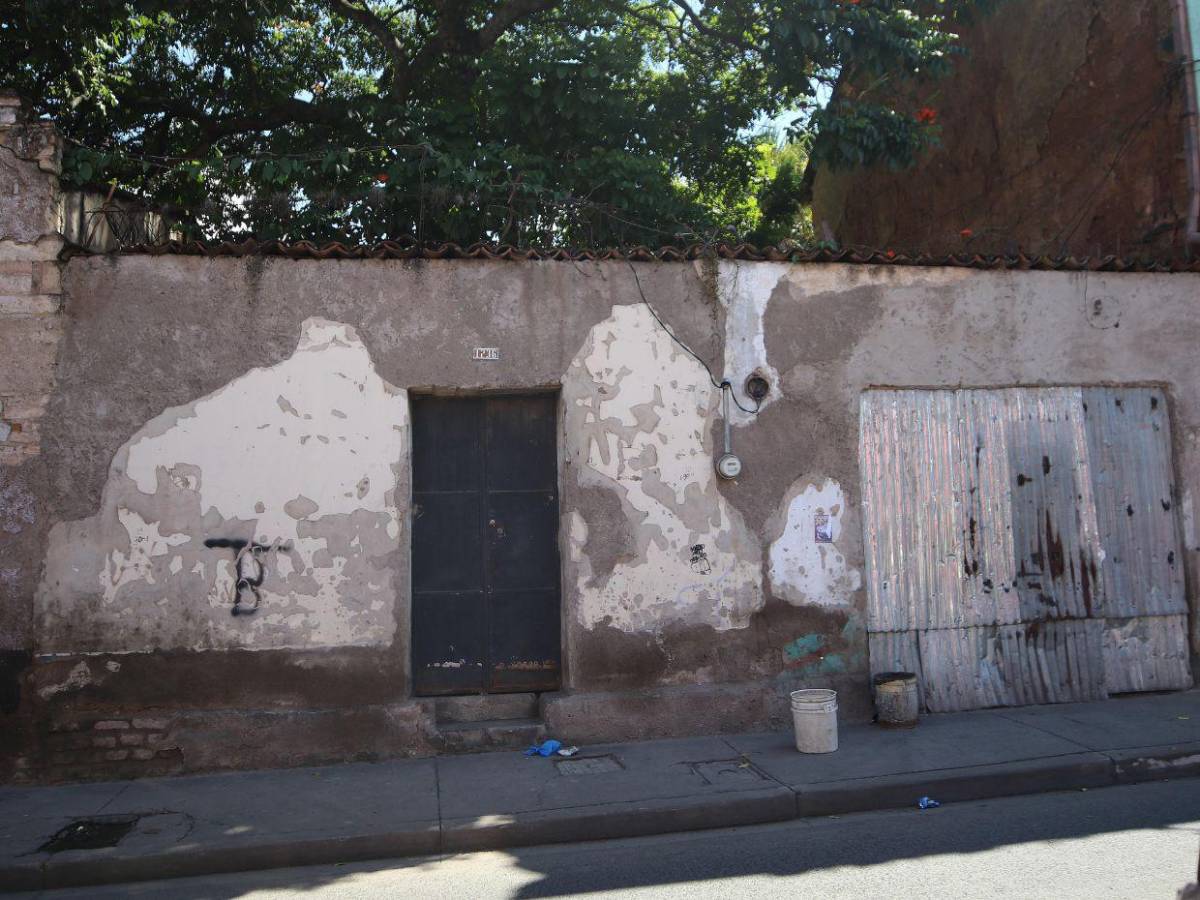 Centro histórico de Tegucigalpa se deteriora ante el abandono de sus inmuebles