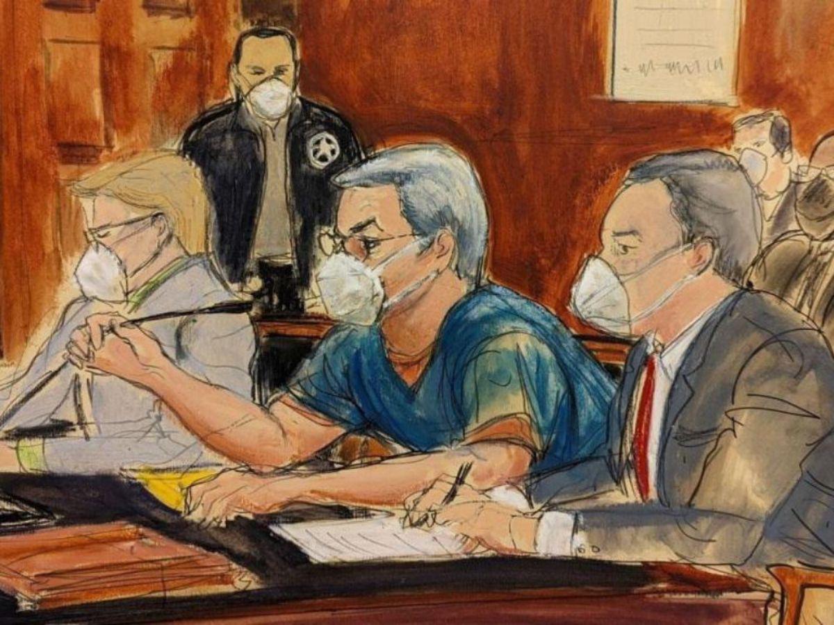 ¿Cómo se comportó JOH en su tercera audiencia en Nueva York?