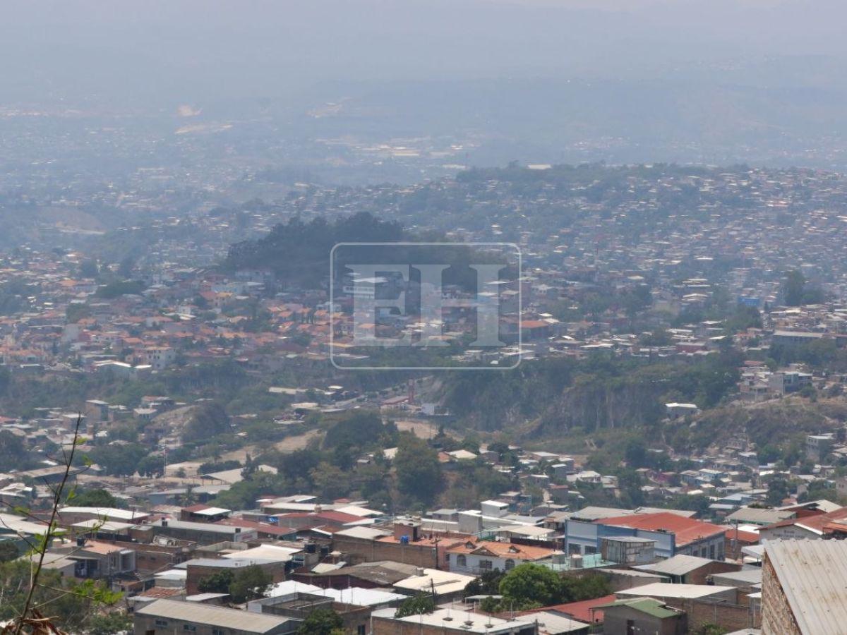 Capa de humo cubre Honduras en medio de altas temperaturas, alerta Copeco