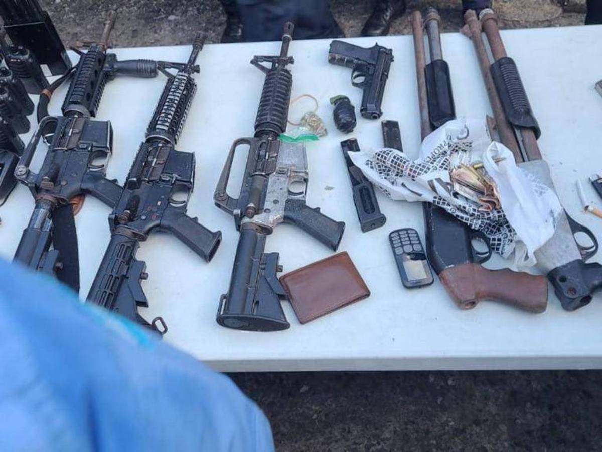 Pandilleros planeaban masacres cuando fueron capturados en la Villa Franca de la capital