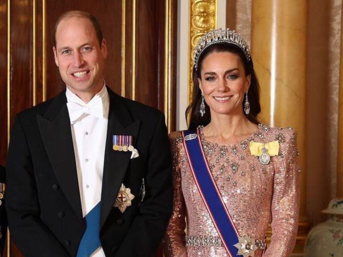 Kate Middleton reaparece junto al príncipe William en público tras cirugía