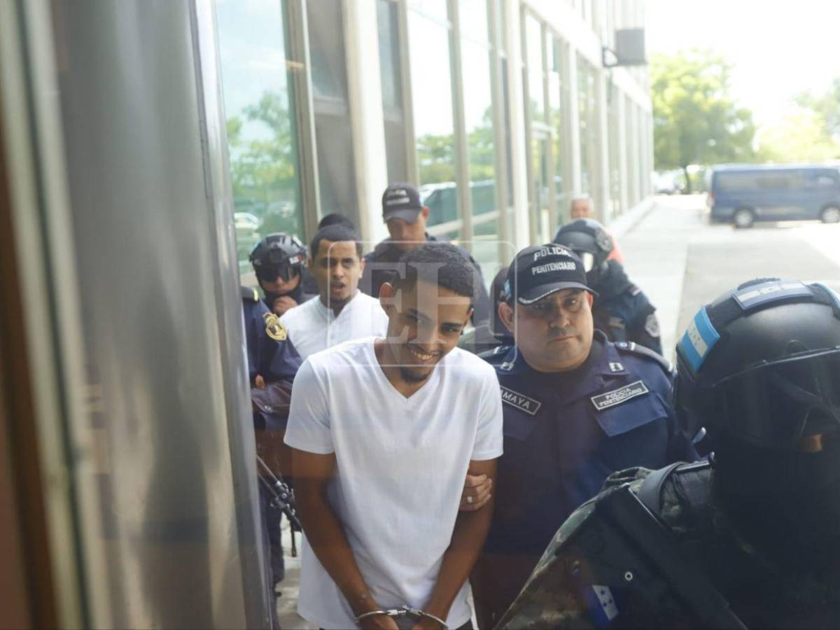 Con una sonrisa llega El Diablo a los tribunales, acusado de homicidio y robo en Olanchito