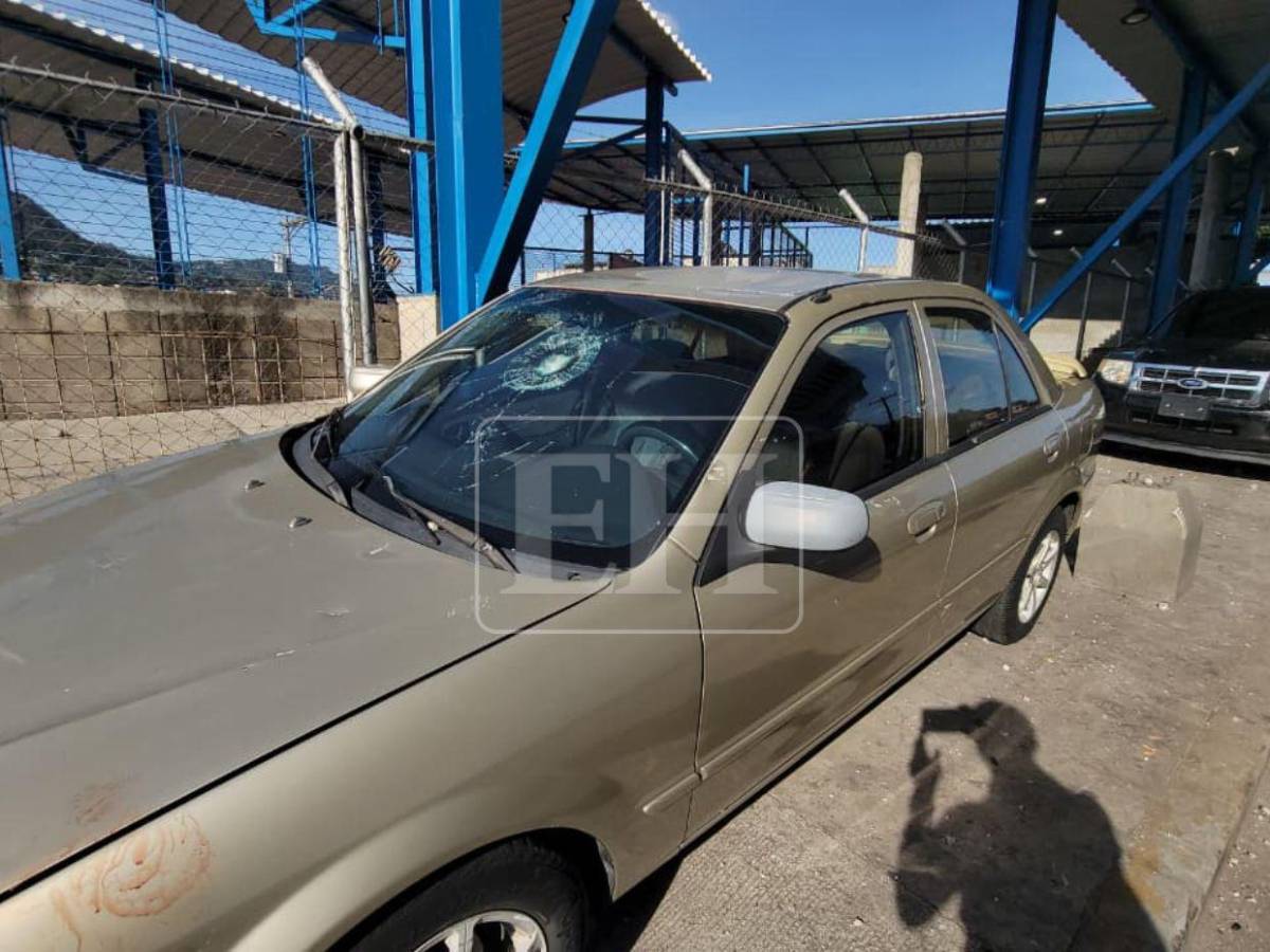 Destrozos a la propiedad privada tras lluvia de piedras y balazos antes del Motagua vs Olimpia