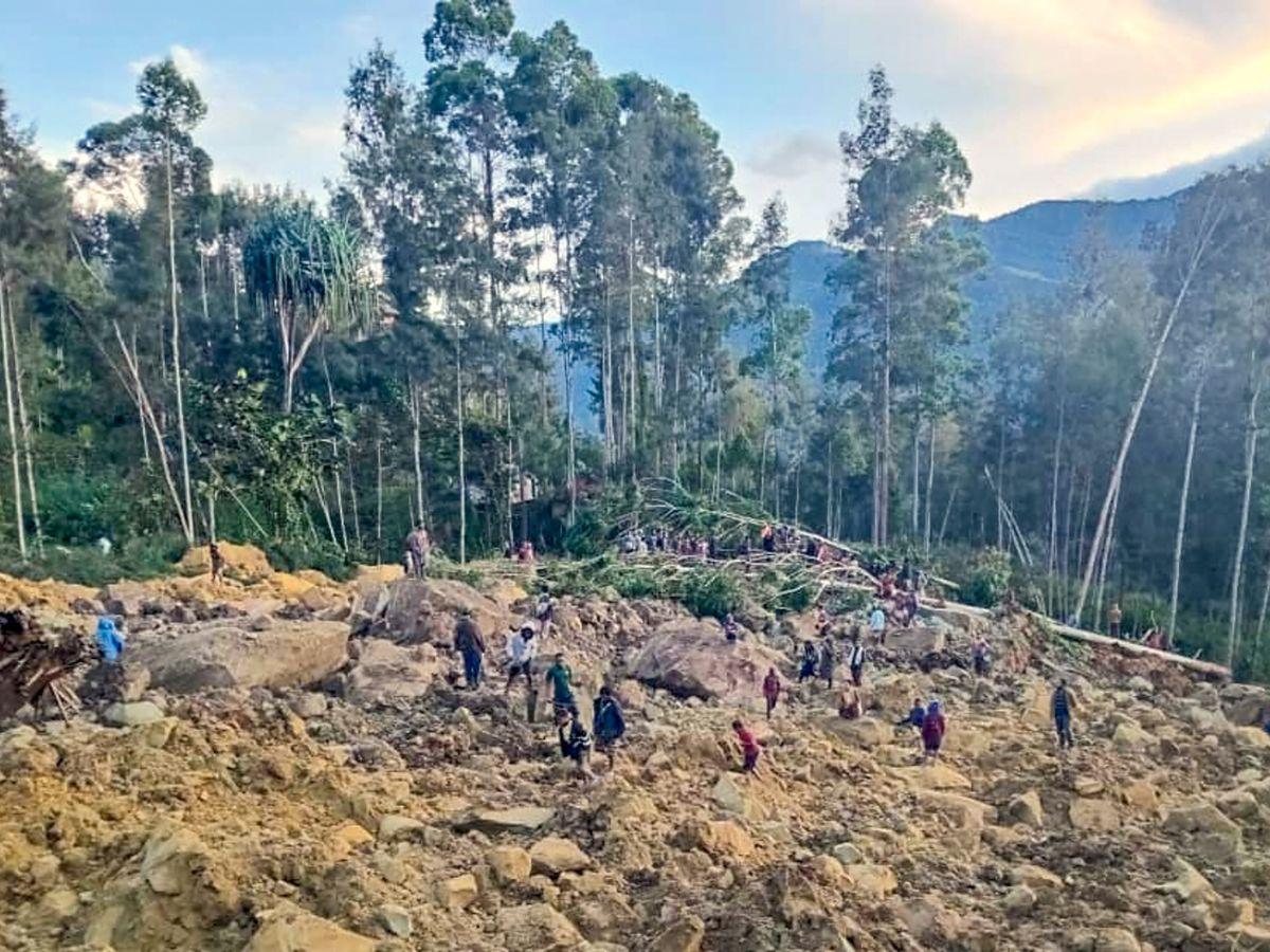 Estiman que 670 personas han muerto en deslizamiento de tierras en Papúa Nueva Guinea