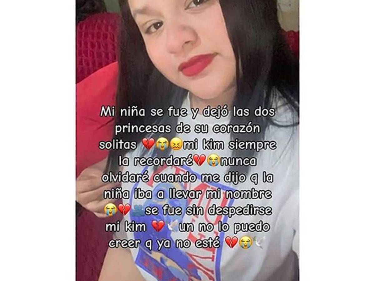 Kimberly Licona era madre de dos pequeñas y hermana de temible pandillero en Choloma