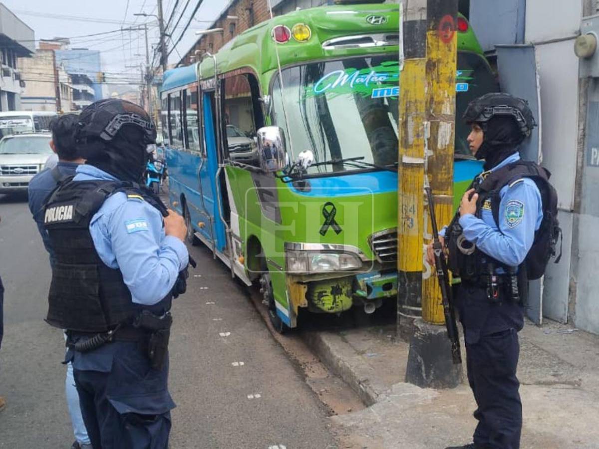 Cronología: Salió a trabajar, le dieron tres tiros, pidió ayuda y murió; conductor de bus asesinado en Comayagüela