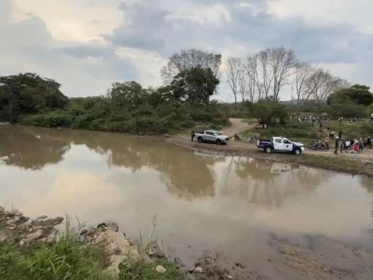 De madera y cables: así era el puente donde murieron padre, madre e hija en Ocotepeque