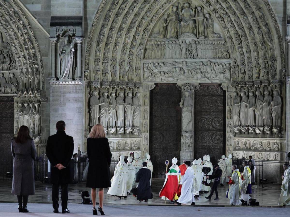 Ceremonia y la presencia de líderes mundiales: la reapertura de Notre Dame