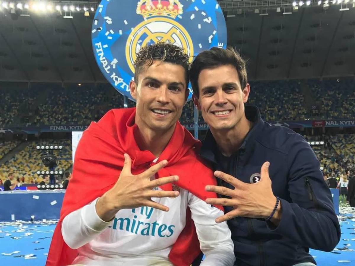 Así se hicieron amigos Edu Aguirre y Cristiano Ronaldo: Su historia con Georgina Rodríguez