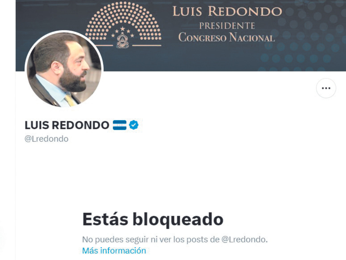 Luis Redondo bloquea de sus redes a EL HERALDO