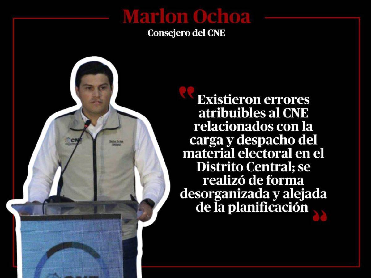Marlon Ochoa: “Cerremos urnas cuando vote el último ciudadano” en elecciones 2025