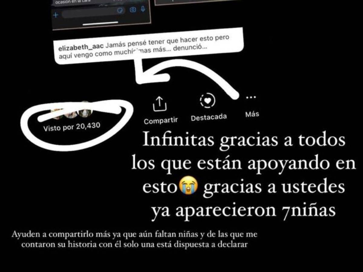 Capturas revelan que Anahí Iglesias intentó ayudar a niñas abusadas por su hermano