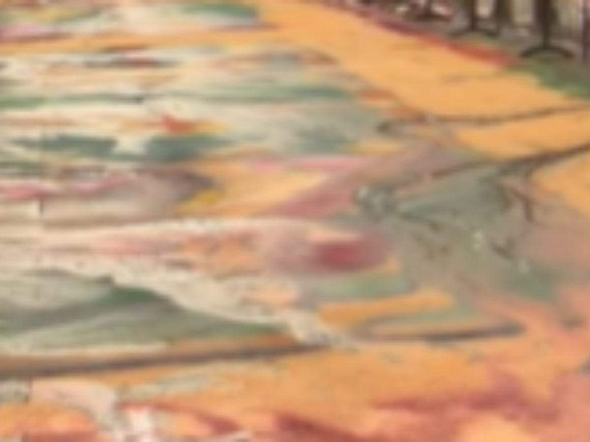 Fuertes lluvias destruyen coloridas alfombras elaboradas para la Semana Santa en SPS