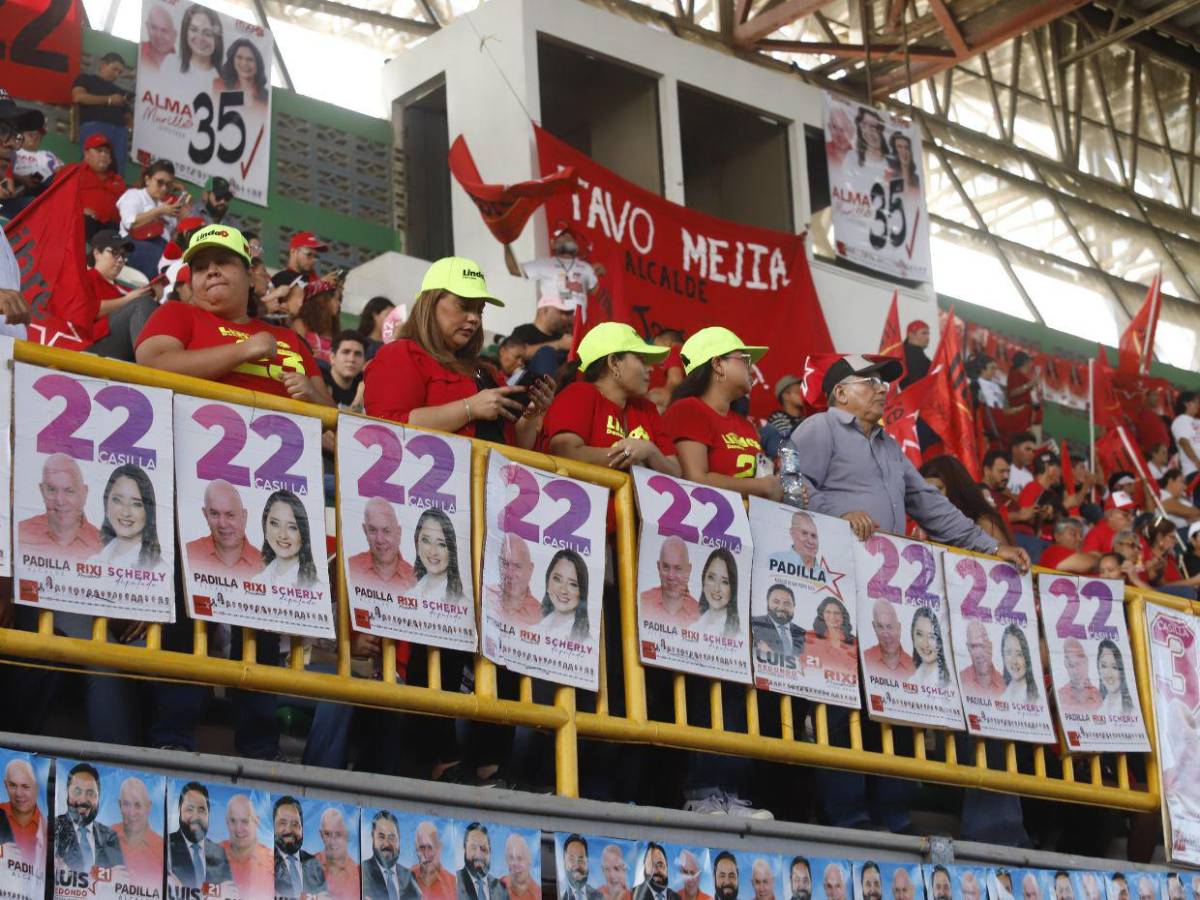 Libre hace cierre de campaña en San Pedro Sula: Cortés le dará al pueblo hondureño una inmensa sorpresa